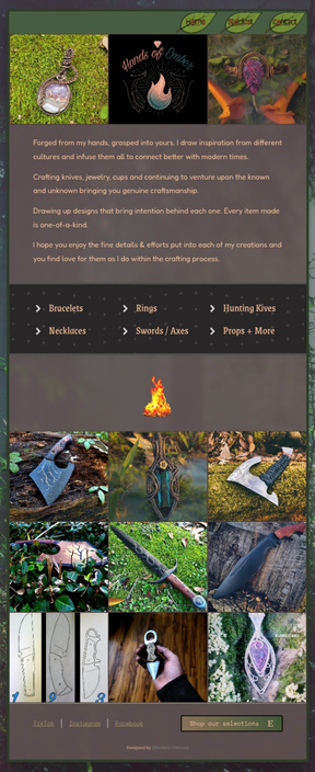 hands of ember custom site hands of ember custom site
